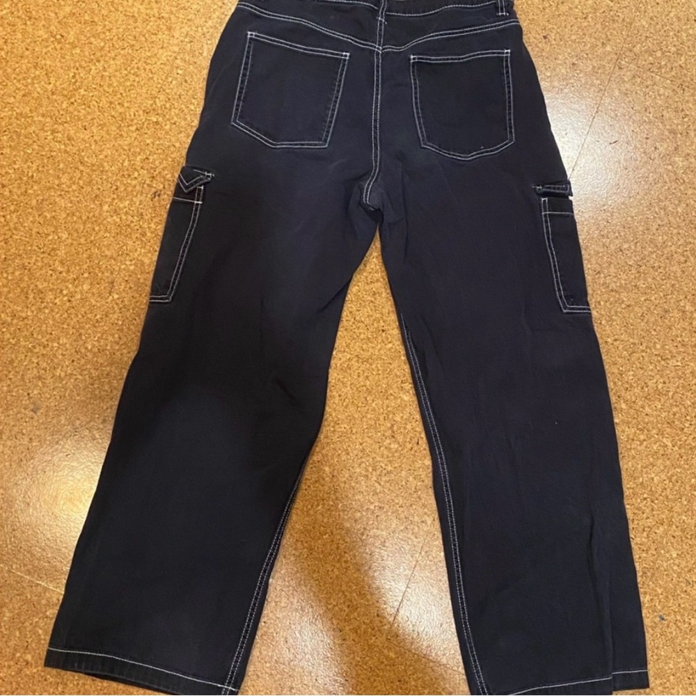 H&M Divided Black Pants with White Accents similar to the ones Urban Outfitters - Picture 7 of 13